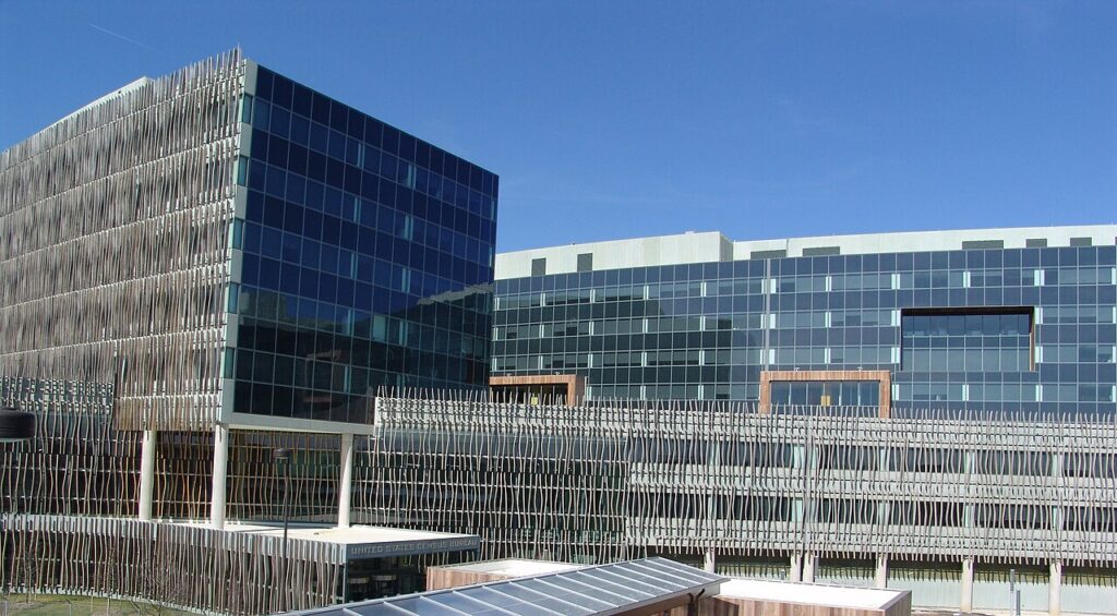 Edificio de la sede de la Oficina del Censo de Estados Unidos en Suitland, Maryland