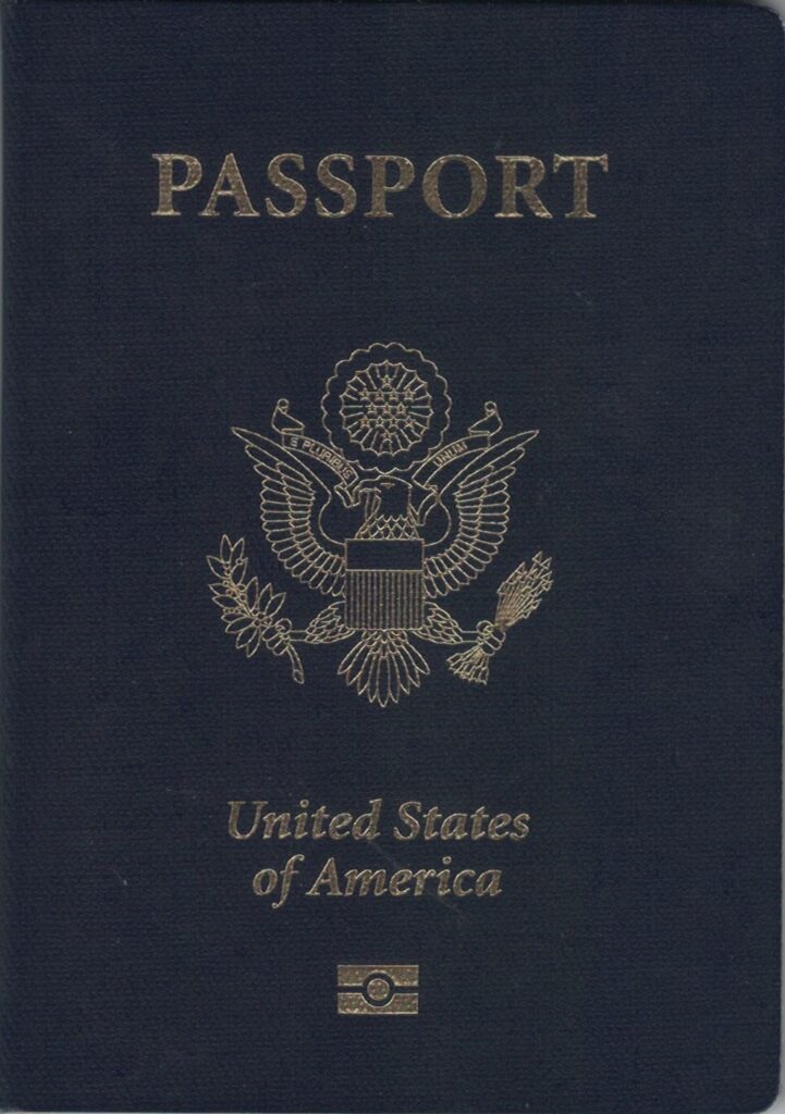 Pasaporte de Estados Unidos, documento que acredita la ciudadanía estadounidense