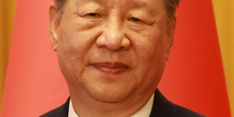 El presidente chino Xi Jinping durante un acto oficial