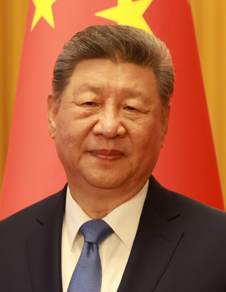 El presidente chino Xi Jinping durante un acto oficial
