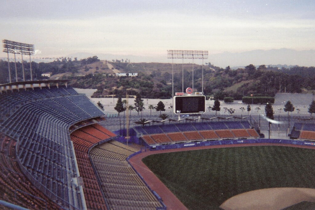 El Dodger Stadium de Los Ángeles, California, casa de los Dodgers