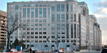 Edificio sede de la agencia de Inmigracion y Control de Aduanas ICE en Washington