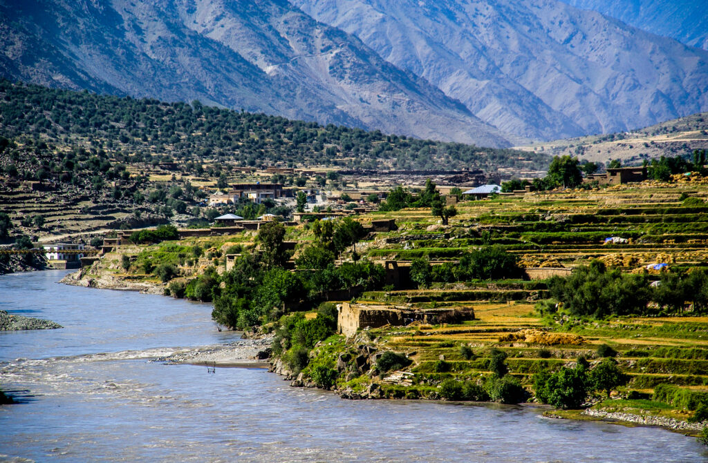 Paisaje montañoso de la provincia de Kunar, en el este de Afganistán