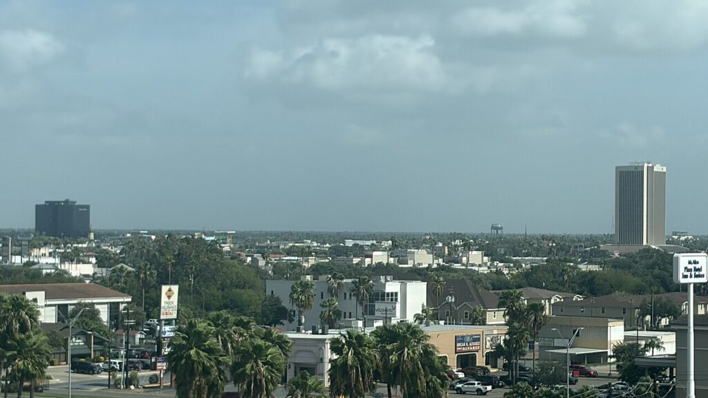 Vista de la ciudad de McAllen, en el Valle del Rio Grande de Texas