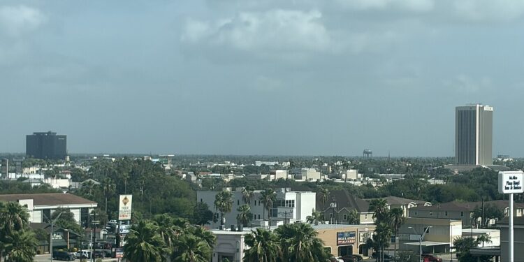 Vista de la ciudad de McAllen, en el Valle del Rio Grande de Texas