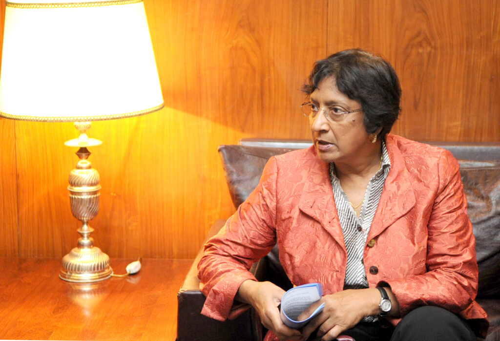 La jurista sudafricana Navi Pillay, galardonada con el Premio Nobel de la Paz 2026