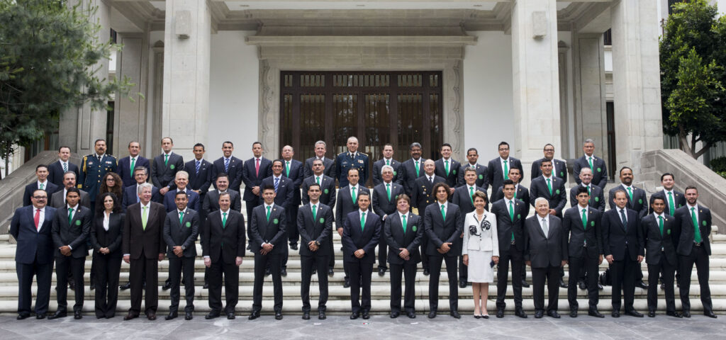 Jugadores de la selección mexicana de fútbol