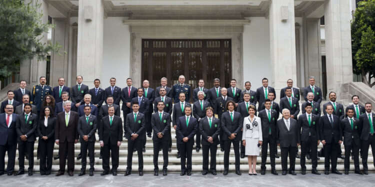 Jugadores de la selección mexicana de fútbol