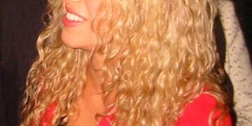 La cantante colombiana Shakira durante un concierto