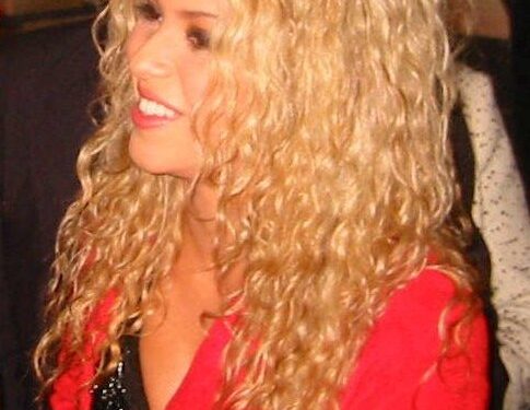 La cantante colombiana Shakira durante un concierto