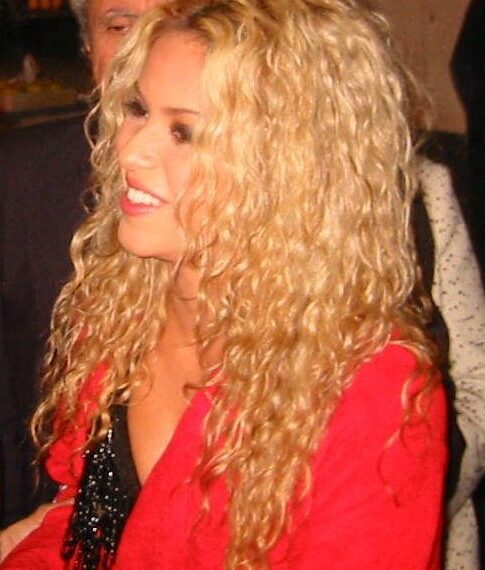 La cantante colombiana Shakira durante un concierto